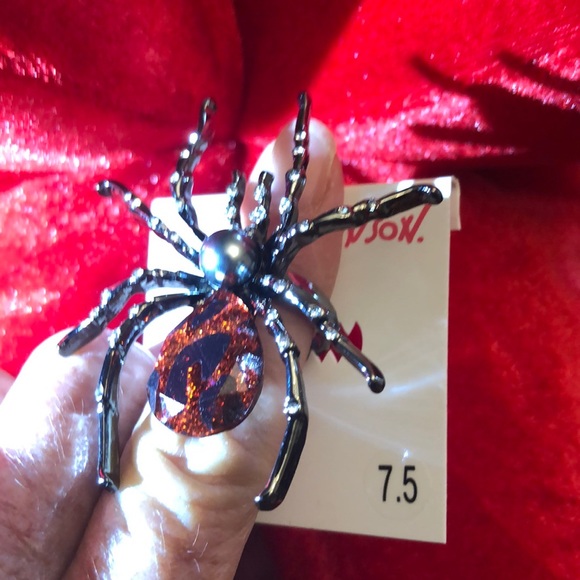 Black widow Spider ring 7.5 new - Picture 5 of 5
